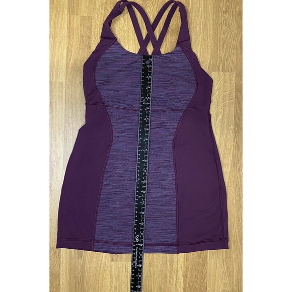 LULULEMON ENERGY top Size XS/S tank Wee Are From Space September Plum - Picture 7 of 11